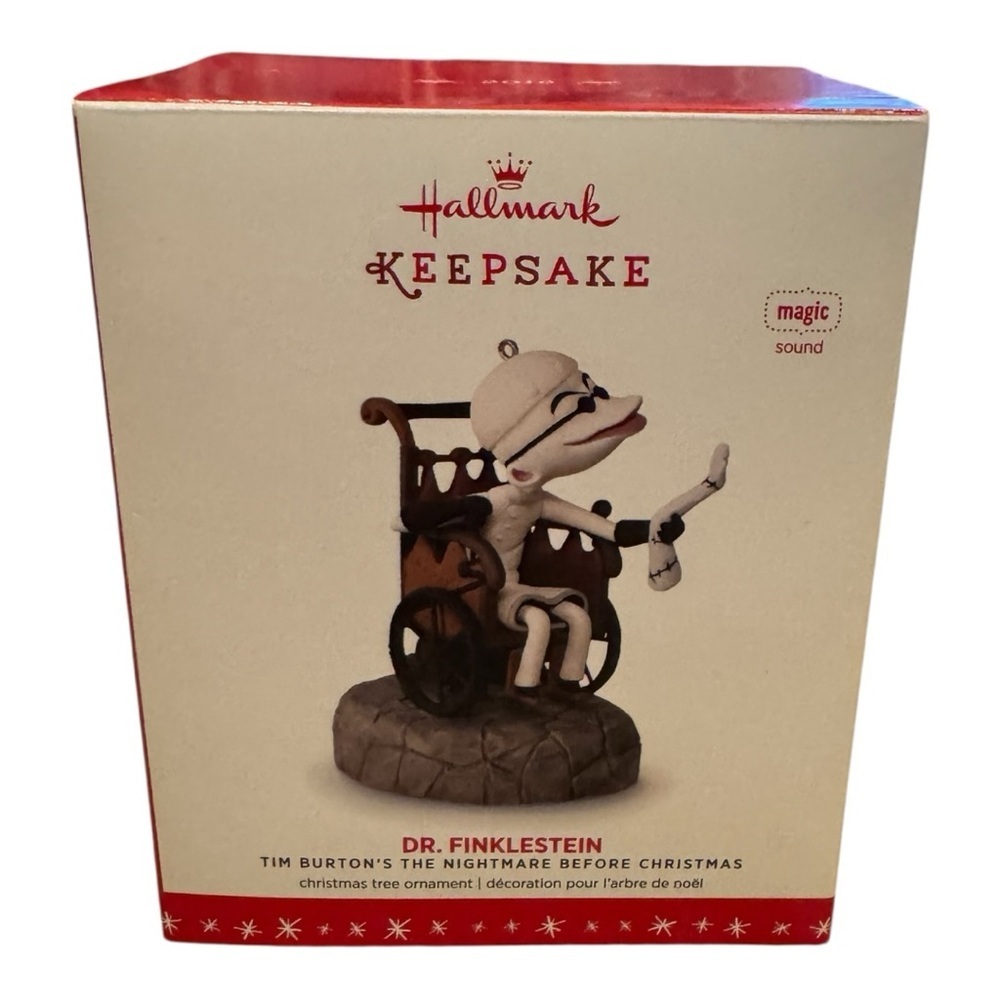 Hallmark Keepsake Ornament Dr. Finkelstein 2016 Nightmare Before Christmas WORKS - Picture 8 of 8